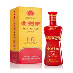 金剑南K6 52度500ml 浓香型 新老版本年份随机