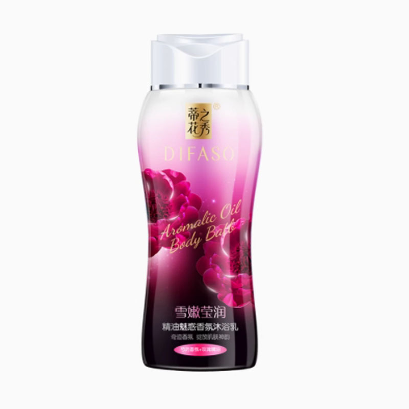 蒂花之秀(DIFASO) 蒂花之秀香体沐浴露持久留香家庭装男女士补水香水精油香氛乳液 雪嫩莹润(粉瓶)400g