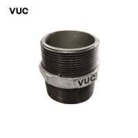 VUC 镀锌六角外丝铁对丝 1.5寸 DN40 (5个) 包