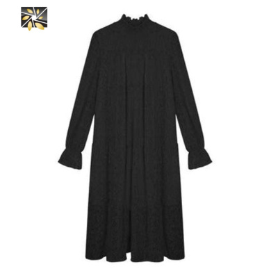 暖青汇秋季新款加肥加大码胖妹妹蕾丝连衣裙女宽松气质中长款仙女长裙子大码女装