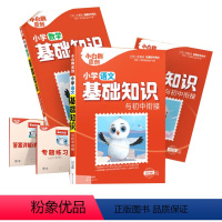 [⭐拿高分 ]语数英 全3本 小学通用 [正版]万唯小白鸥小学基础知识小升初总复习资料知识手册语文数学英语三四五六年级下