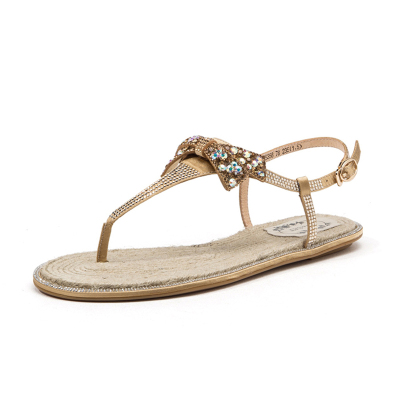 成交价199-ST&SAT/星期六夏季新款凉鞋平底夹趾韩版凉鞋女SS92115356