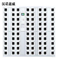 汉诺鑫威智能手机存放柜电子存包柜扫码指纹员工寄存储柜80格