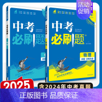 [中考必刷题]物理+化学.2本 初中通用 [正版]2025中考数学英语九年级必刷中考真题分类语文物理化学初中初三中考总复