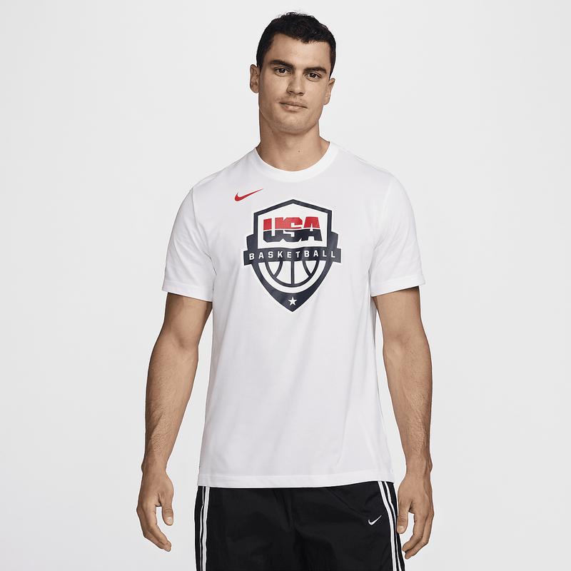 Nike男士速干篮球透气运动T恤训练比赛短袖潮休闲百搭美国队风衣