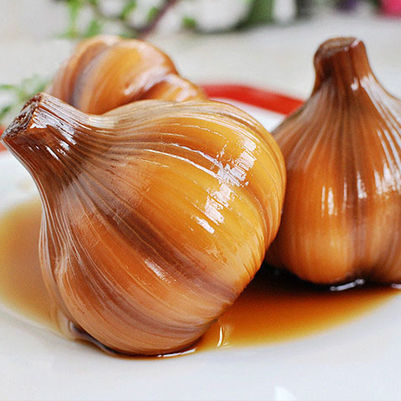 赛卡伊 农家自腌红糖蒜 糖蒜 糖醋蒜 腌蒜糖蒜甜蒜腌泡大蒜头 蒜头下