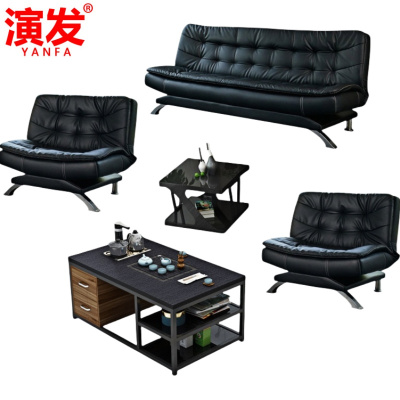 演发 沙发床组合+2茶几 套