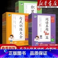 句式训练大全 六年级下 [正版]2024版53小学基础练一年级二年级四年级五六三年级上册下册语文英语53积累与默写53句