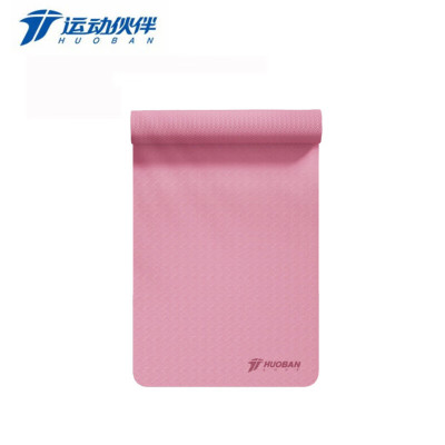 运动伙伴运动伙伴 运动健身训练健身装备TPE瑜伽垫 1830*610*6mm