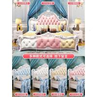 森美人欧式床主卧双人床现代简约公主床1.51.8婚床套装家具组合