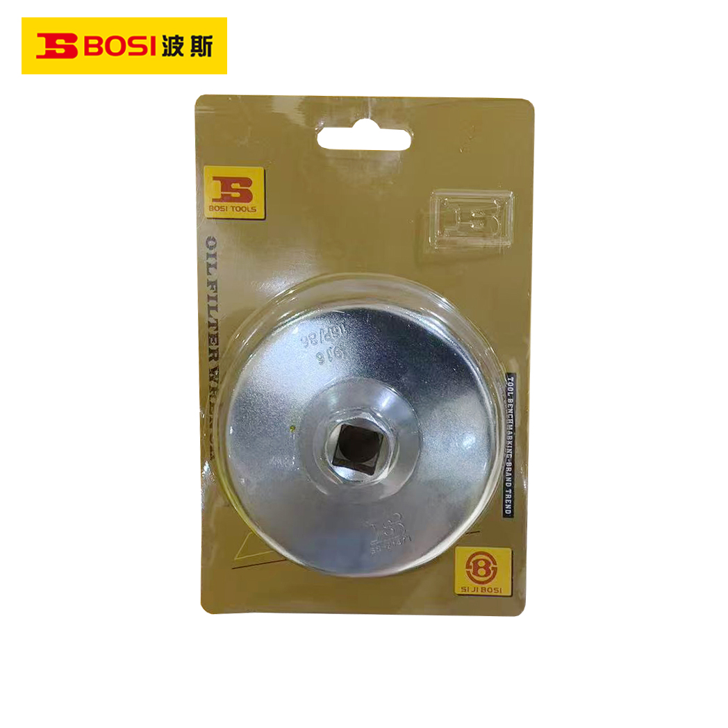 波斯(BOSI) 荧光系列帽式机油滤清器扳手 16P/86mm 把