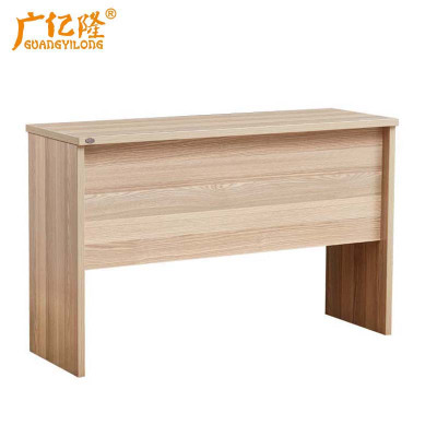 广亿隆木质培训桌写字桌会议条桌原木色