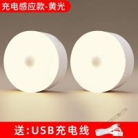 苏宁放心购 智能人体感应灯充电led小夜灯自动无线家用声控光控衣柜过道楼道
