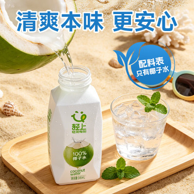 轻上椰汁水 245ml*6瓶