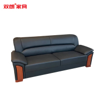 双朗 三人位沙发 SL-GH8802-3XP 2100*880*900mm 黑色 张