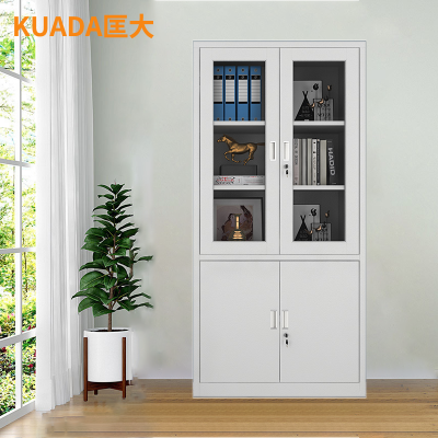 匡大 文件柜铁皮柜办公文件资料储存柜钢制大器械