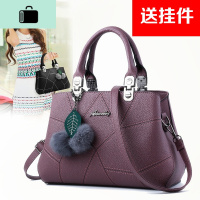 妈妈包包女2019新款韩版春夏时尚中年女包单肩斜挎百搭女士手提包NEW LAKE女士单肩包