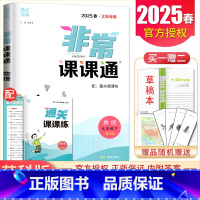 九年级下册物理苏科版江苏专用 九年级下 [正版]2025非常课课通七八九年级上下册语文数学英语物理化学历史道德与法治 7