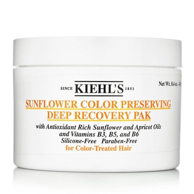 kiehls科颜氏契尔氏向日葵护色无硅修护润泽染后秀发修复乳液250ml