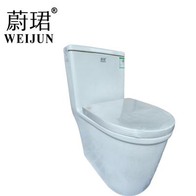 蔚珺牌坐便器马桶座式大便器白釉套