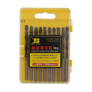 波斯(BOSI) 荧光系列精品麻花钻 5.1mm 盒