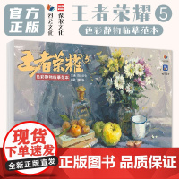 王者荣耀5色彩静物临摹范本 2025烈公文化刘芪辰色彩风景单体组合色彩静物色稿完整稿色彩头像临摹写生美术高考联考教材教程