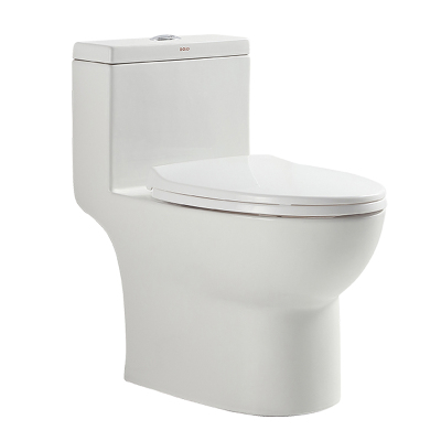 金牌卫浴GOLD防臭节水喷射虹吸抽水马桶连体式 KA(含安装)RF2160