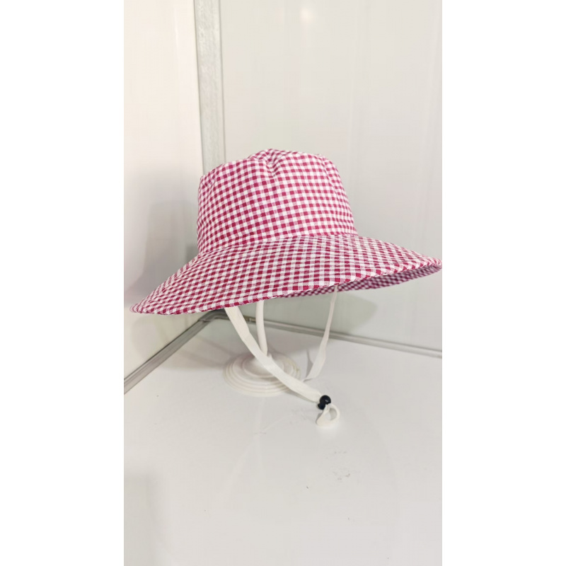 春夏款小碎花盆帽户外干农活遮阳渔夫帽采茶帽大檐防晒太阳帽子女