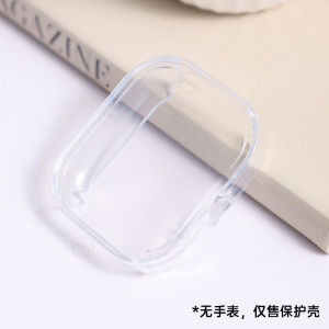 适用新款红米watch6保护壳redmi5钢化防摔保护壳膜一体Redmi4手表5代全包钢化膜表盘防刮摔智能运动3264