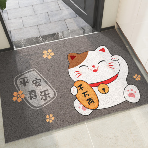 入户门地垫2024新款进门脚垫子丝圈耐用门垫门口蹭土家用玄关地毯