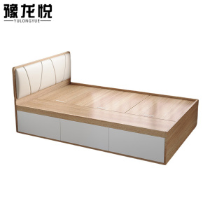 豫龙悦简约双人床