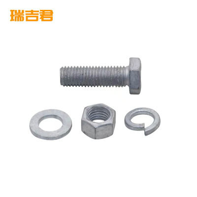 瑞吉君 镀锌穿钉带帽 带垫片带母 M16*50mm 套