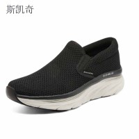 斯凯奇 夏季透气休闲男鞋 232262/BLK-8 双