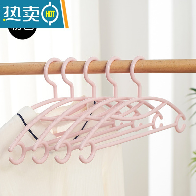 敬平加厚衣架防滑挂衣服架子家用成人衣撑大衣架学生宿舍防滑衣挂