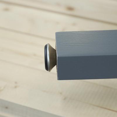 北欧屏风隔断格栅客厅实木入玄关隔断墙家用卧室房间分隔免打孔 隔断5*10*(251-280)cm6根 整装