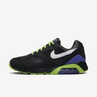 Nike复古跑鞋高质感野猪皮拼接透气织物经典180度可视气垫