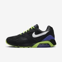 Nike复古跑鞋高质感野猪皮拼接透气织物经典180度可视气垫