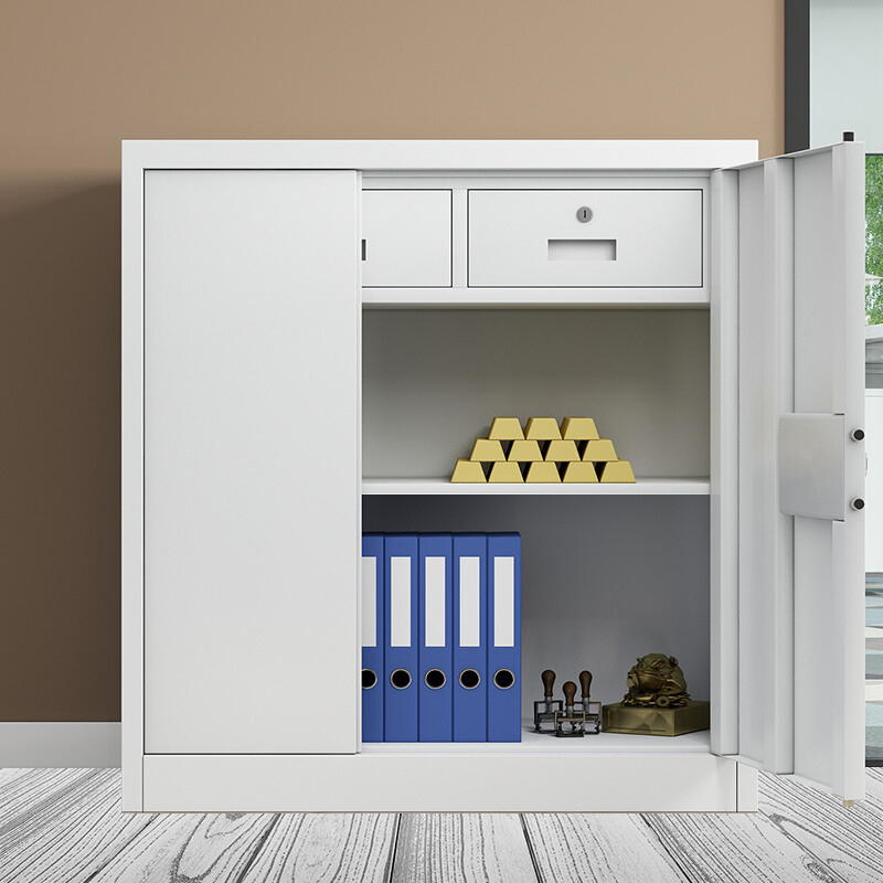 创世人 办公家具保密柜文件柜带抽屉电子密码柜加厚档案柜资料柜密码锁办钢制保险柜铁皮柜