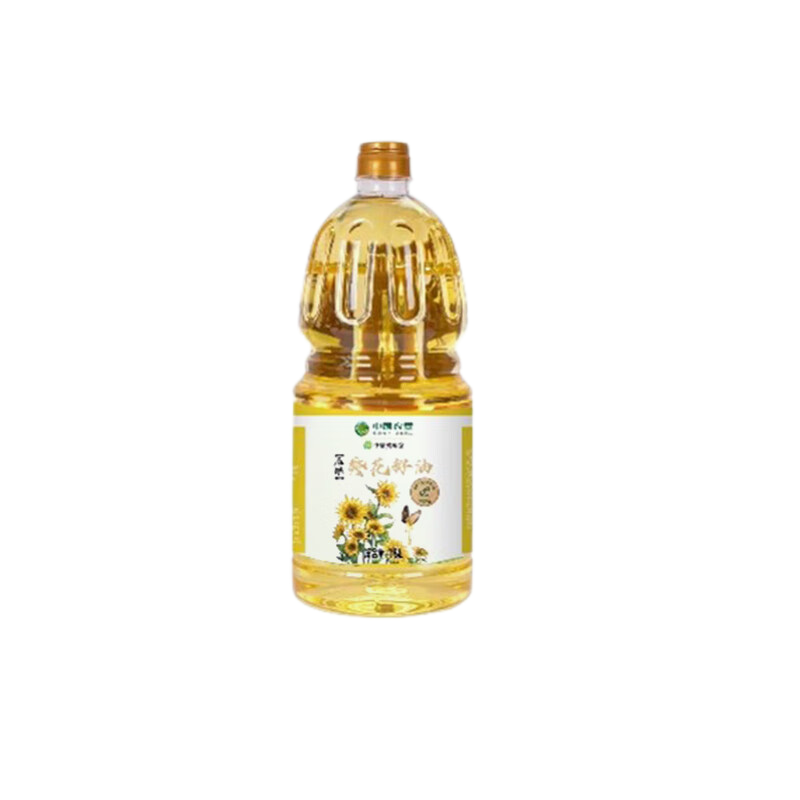 中垦飨味堂 一级压榨葵花籽油 1.8L(桶) 中国农垦出品