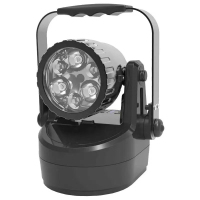 讯博士 STTZD100 12W DC22.2V IP66 强光8h 工作光16h 色温5000K 正白 LED手提探照灯(计价单位:盏)黑色