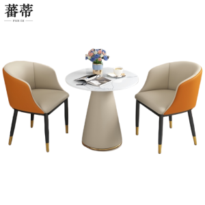 蕃蒂桌椅组合60CM单桌二椅套