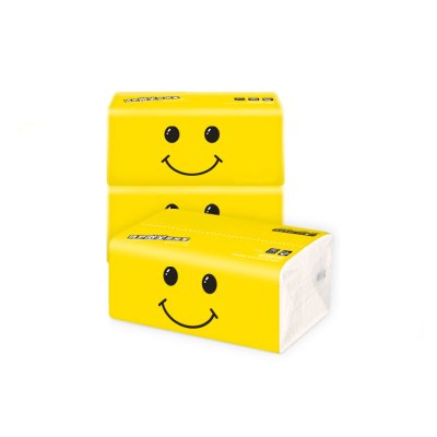 抽纸8包装-原生木浆家用婴儿抽纸面巾纸100抽/包三层家用卫生纸餐巾纸生活用纸小规格/短幅