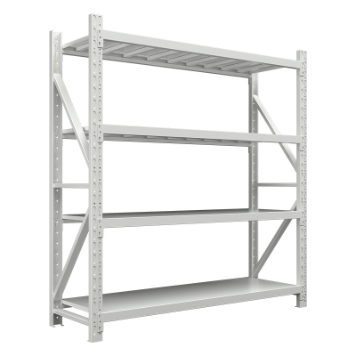 臻远ZYJJ-HJ-023仓储货架重型货架灰白色主架2000*500*2000mm/500kg