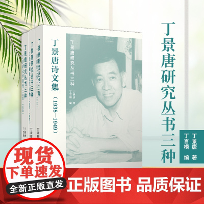丁景唐研究丛书三种 共3册套装 丁景唐文学评传丁景唐诗文集丁景唐编辑文艺刊物 复旦大学出版社 丁景唐-文学评论