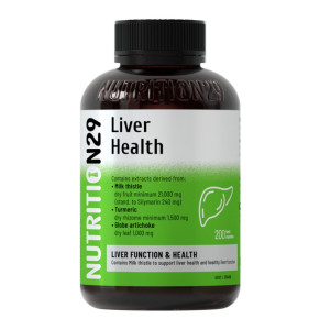 Nutrition29纽西臣N29奶蓟草胶囊护肝胶囊200粒/瓶装 澳洲进口 膳食营养补充剂