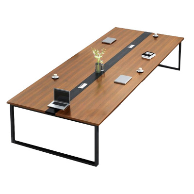 铭威盾会议桌长桌工作桌洽谈桌2米会议桌[工厂现做 7天内发货]