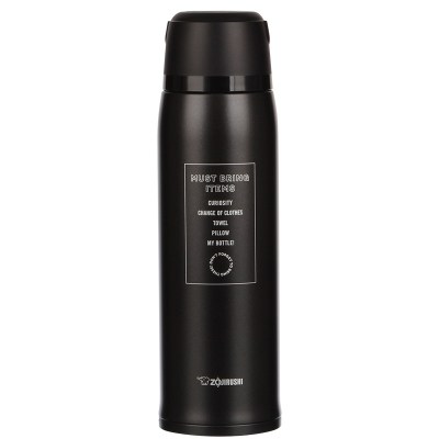 象印(ZOJIRUSHI)保温杯SJ-JS10不锈钢真空杯盖子户外保冷保温杯黑A)