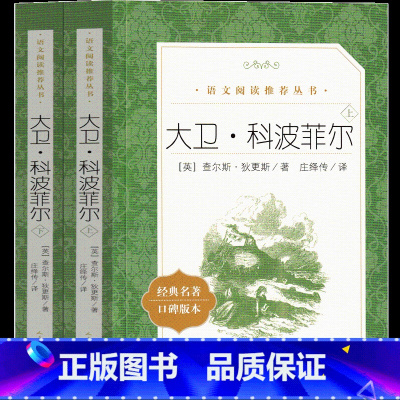 大卫科波菲尔人民文学出版社 [正版]人民文学出版社 大卫科波菲尔高中版狄更斯原著原版全译本无删减必读课外阅读书籍适合高中
