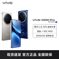 vivo X200 Pro 钛色 16GB+1TB 全网通5G新品手机天玑9400旗舰芯片蔡司2亿APO超级长焦90W快充30W无线拍照游戏学生智能手机