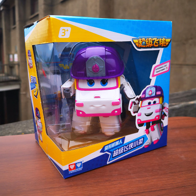 超级飞侠卡尔叔叔救援车厢玩具套装乐迪多多变形机器人场景汽车大号小柔
